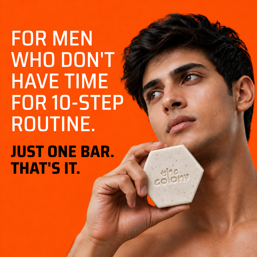 5-IN-1 Detan Brightening Bar for Men (Pack of 3 + 3 Free)