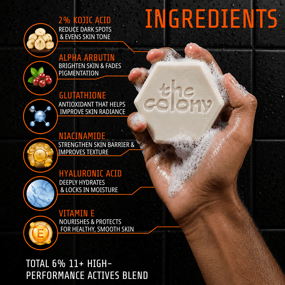 5-IN-1 Detan Brightening Bar for Men