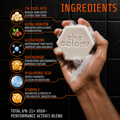 5-IN-1 Detan Brightening Bar for Men