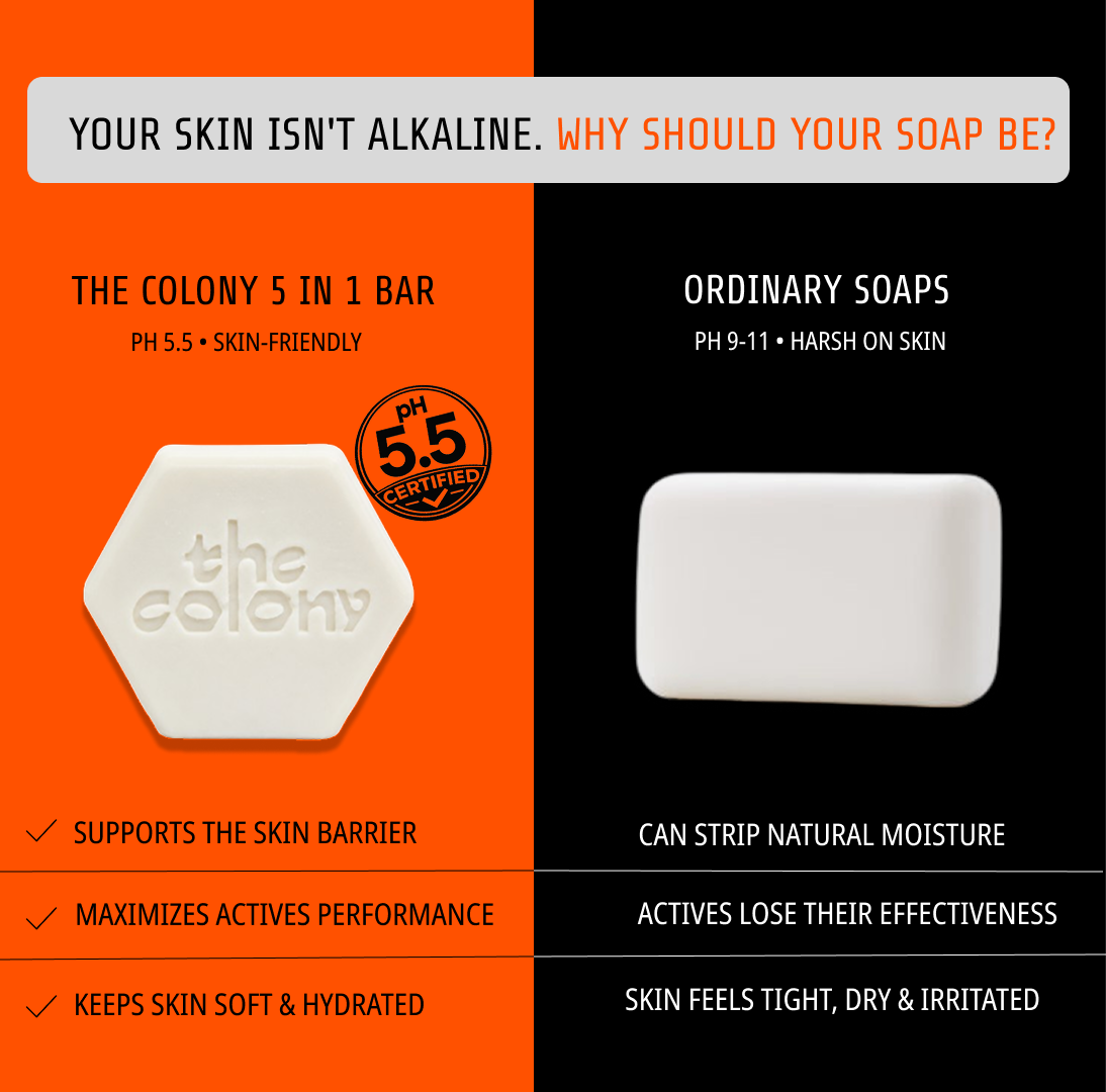 5-IN-1 Detan Brightening Bar for Men