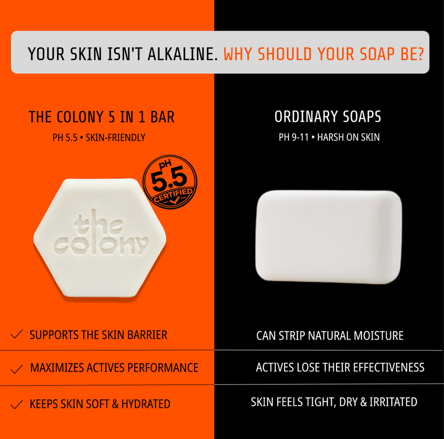 5-IN-1 Detan Brightening Bar for Men