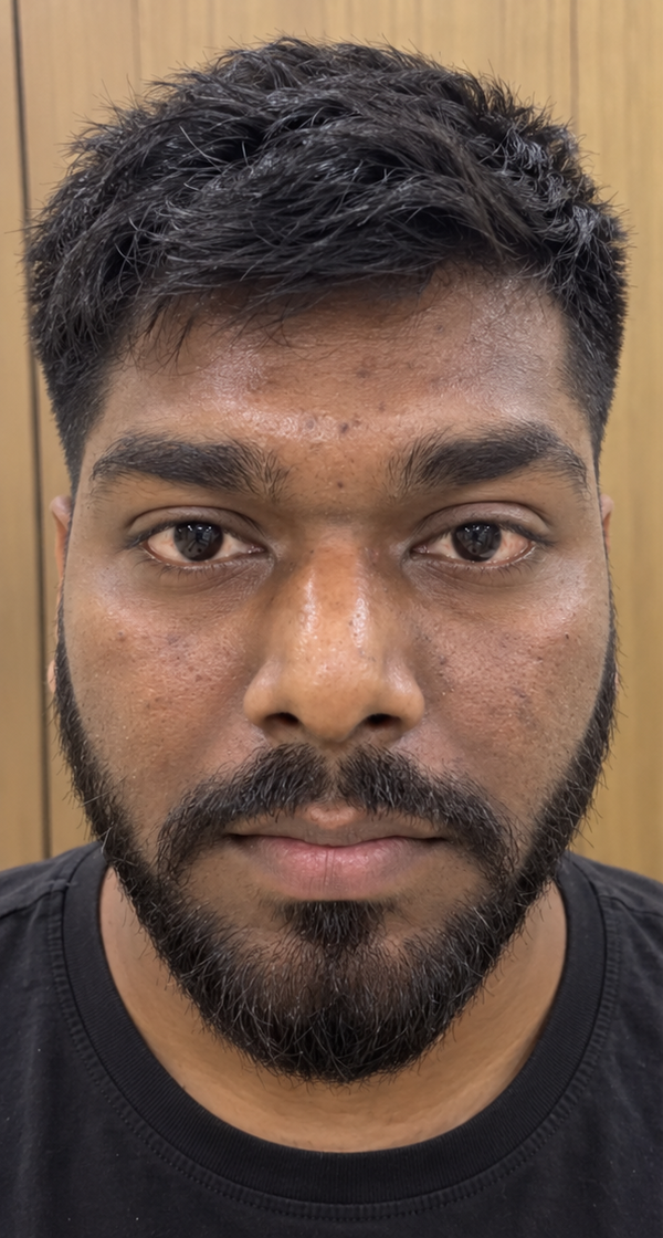 Before photo for Shubham A